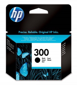 HP 300 Tête d'impression d'Encre Noir CC640EE  capacité standard 