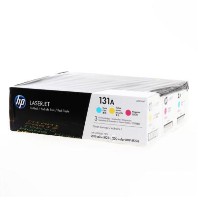 HP Cartouche laser U0SL1AM Capacité Standard  No. 131A cyan/magenta/jaune CF211,CF212,CF213