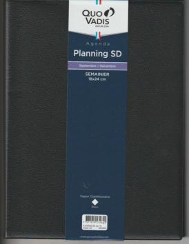 quo vadis 282065Q planning SD semainier 18x24 année 2025-2026
