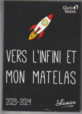 Agenda Journalier Textagenda, Shaman sept / sept , 12x17cm,   2023-24