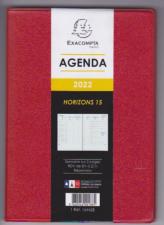 Agenda EXACOMPTA HORIZONS 15 - Semainier  2022 - 10,5x15,5 cm - Semainier  15442E