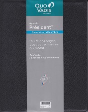 Agenda QUO VADIS Président 2022  21 x 27  1 semaine sur 2 pages 016066Q - année  2022