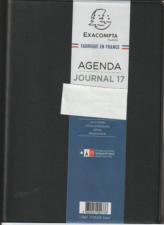 Agenda Exacompta journal 17  12X17 cm  2025