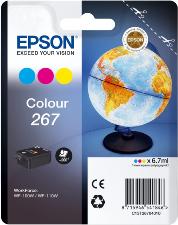 cartouche d'encre couleur  T267 Epson WF100W et WF 110W
