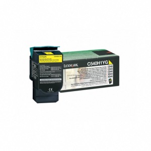 Lexmark C540H1YG Toner jaune pour Lexmark C 540/544/546 X548